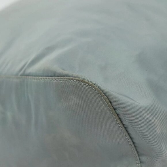 PRADA Backpack Nylon Light Blue Silver Auth BA5026 - Picture 3 of 16